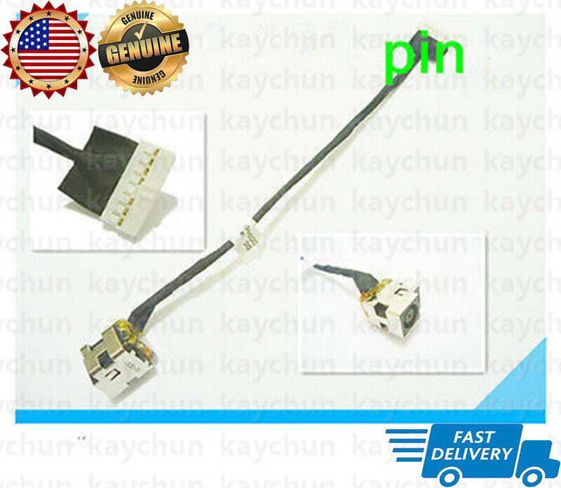 Original DC IN power jack cable for HP G72-227WM G72-250US plug in charging port