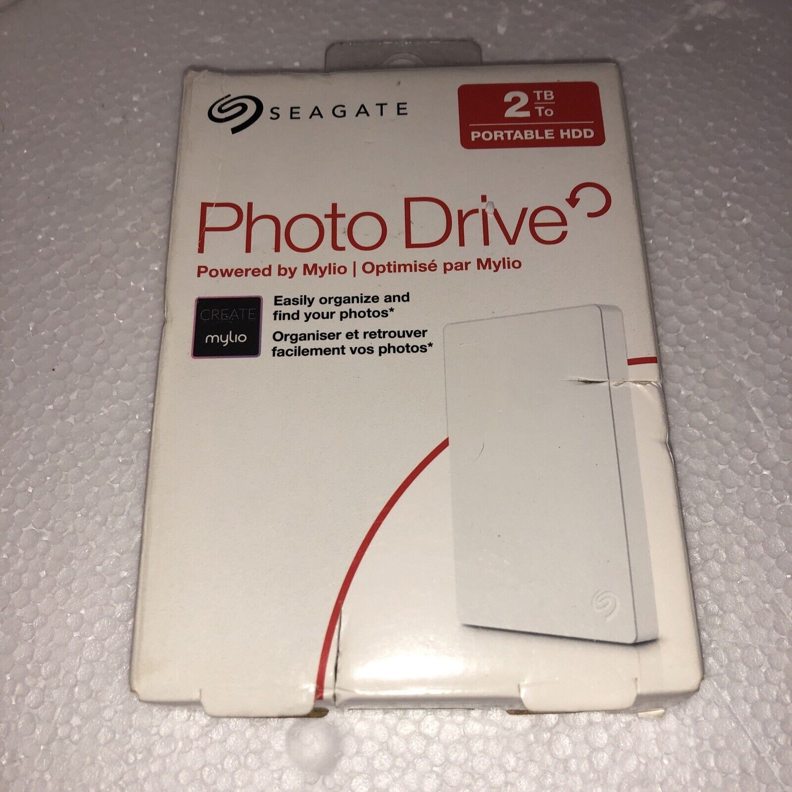 Seagate Photo Drive 2TB,External, 2.5 inch (STJS20000400) Hard Drive