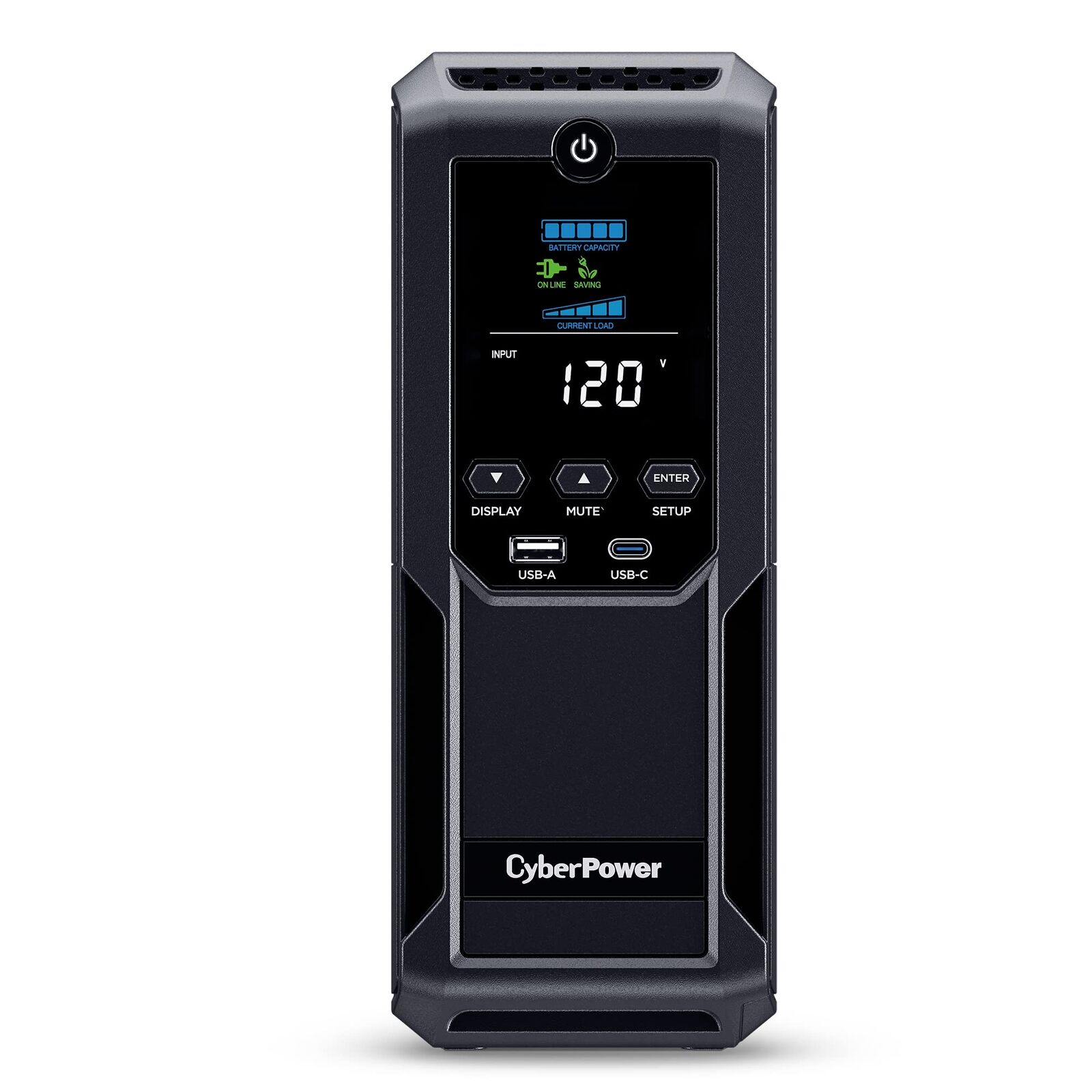 CyberPower CP1350AVRLCD3 Intelligent LCD UPS System, 1350VA/815W, 12 Outlets,...