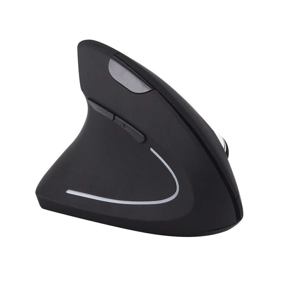Ergonomic Vertical 2.4G Wireless Left Hand Optical 6D 1600DPI Gaming Mouse + & 十