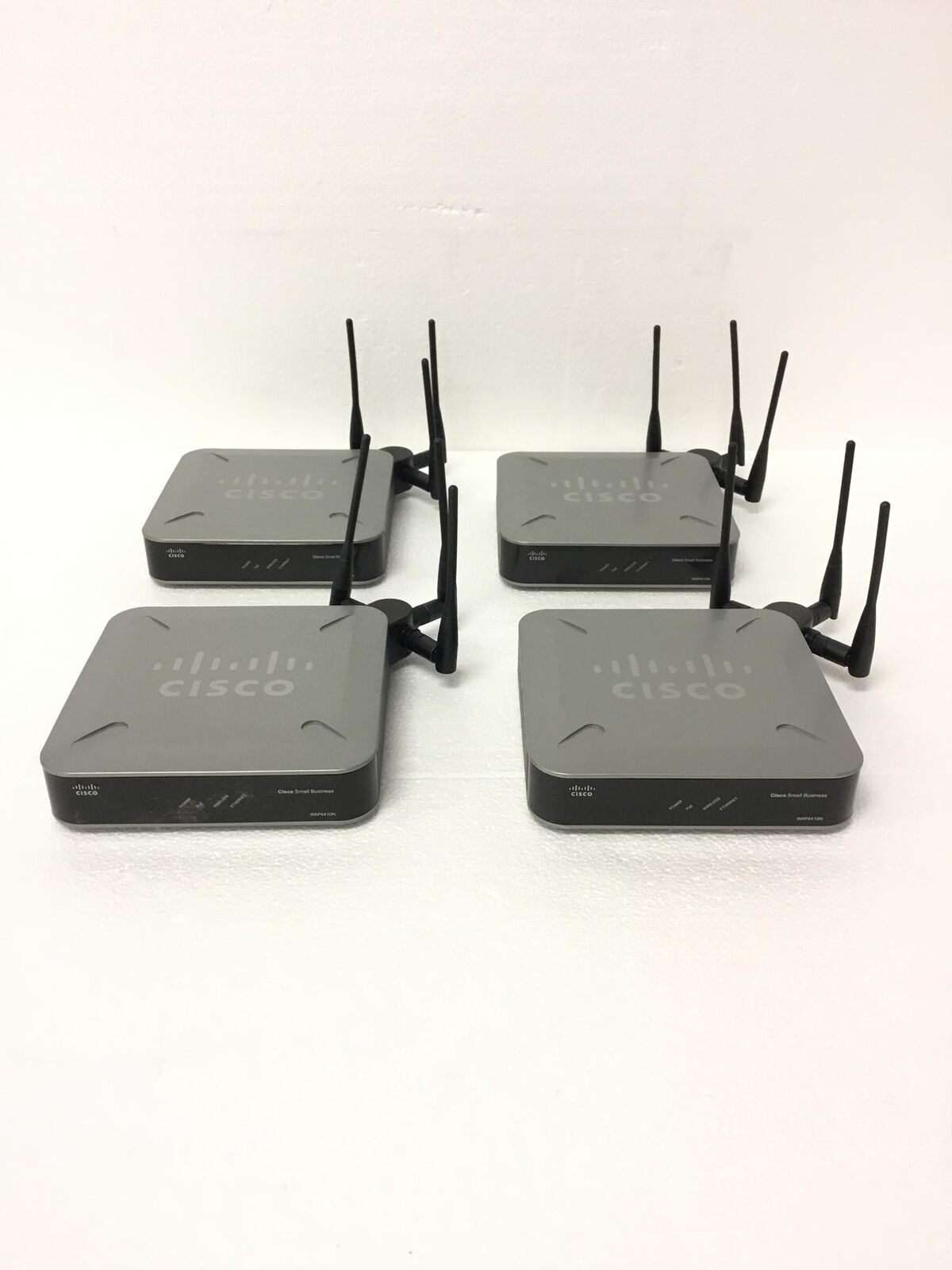 4x Cisco WAP4410N Small Business Wireless-N Wifi PoE Access Point w/3x Antenna