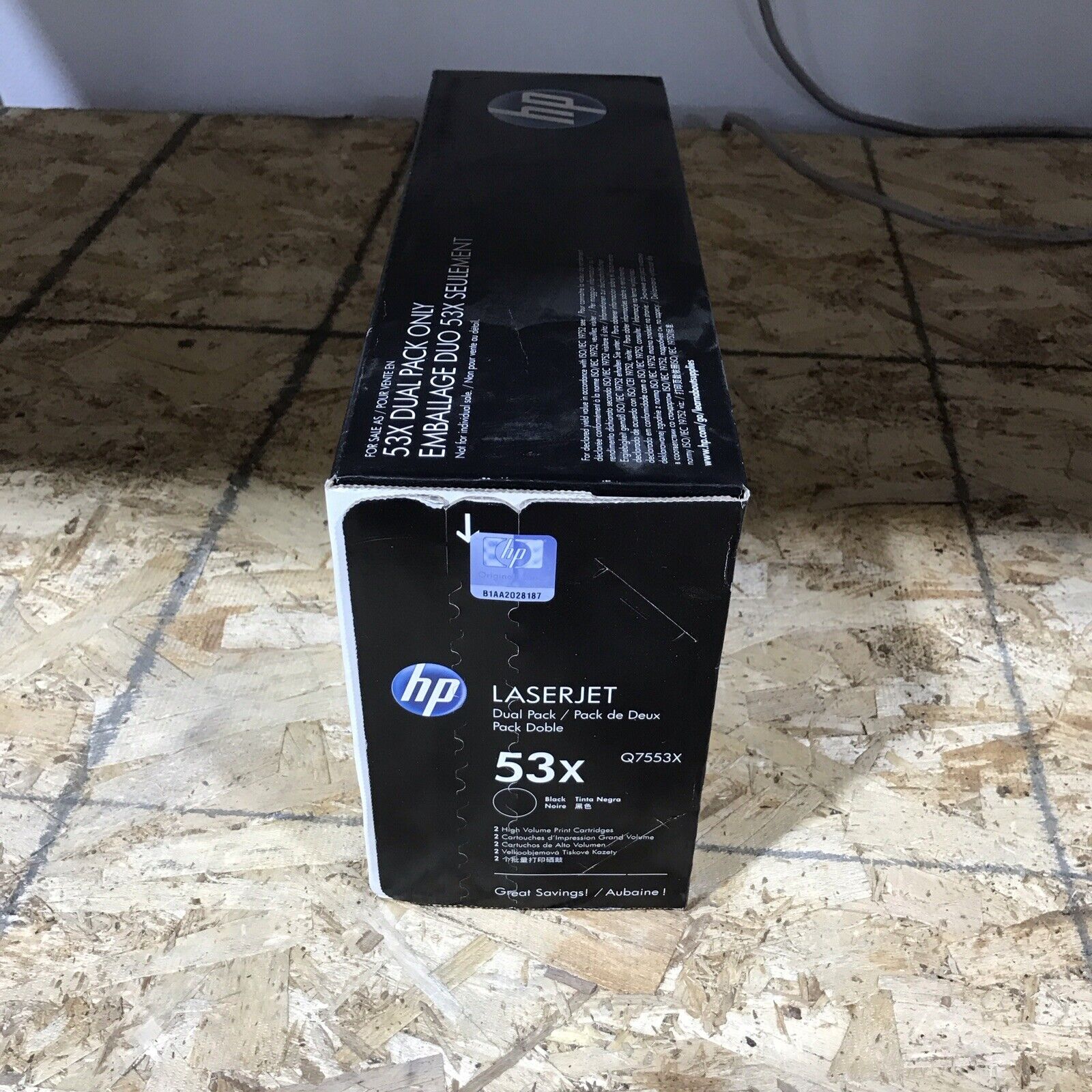 NEW Genuine OEM Sealed HP 53X High Yield LaserJet Toner (Q7553X) Cartridge