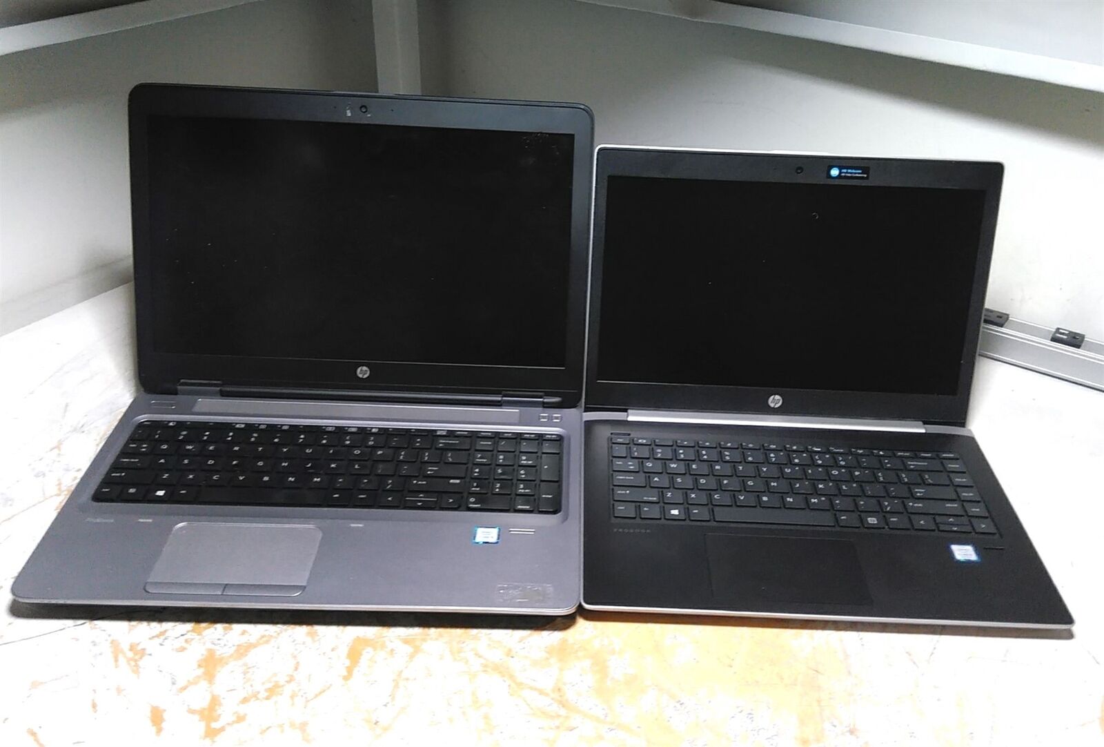 Defective Lot of 2 HP ProBook 440 / 650 Laptops i5 7th Gen 0RAM 0HD AS-IS