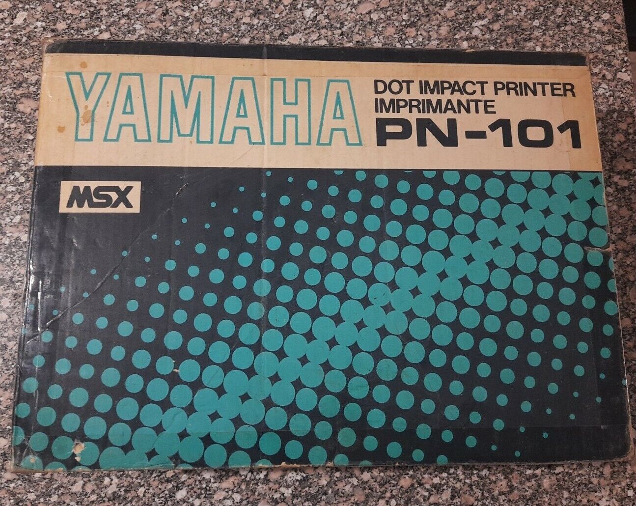 Vintage MSX YAMAHA PRINTER PN-101   made in Japan