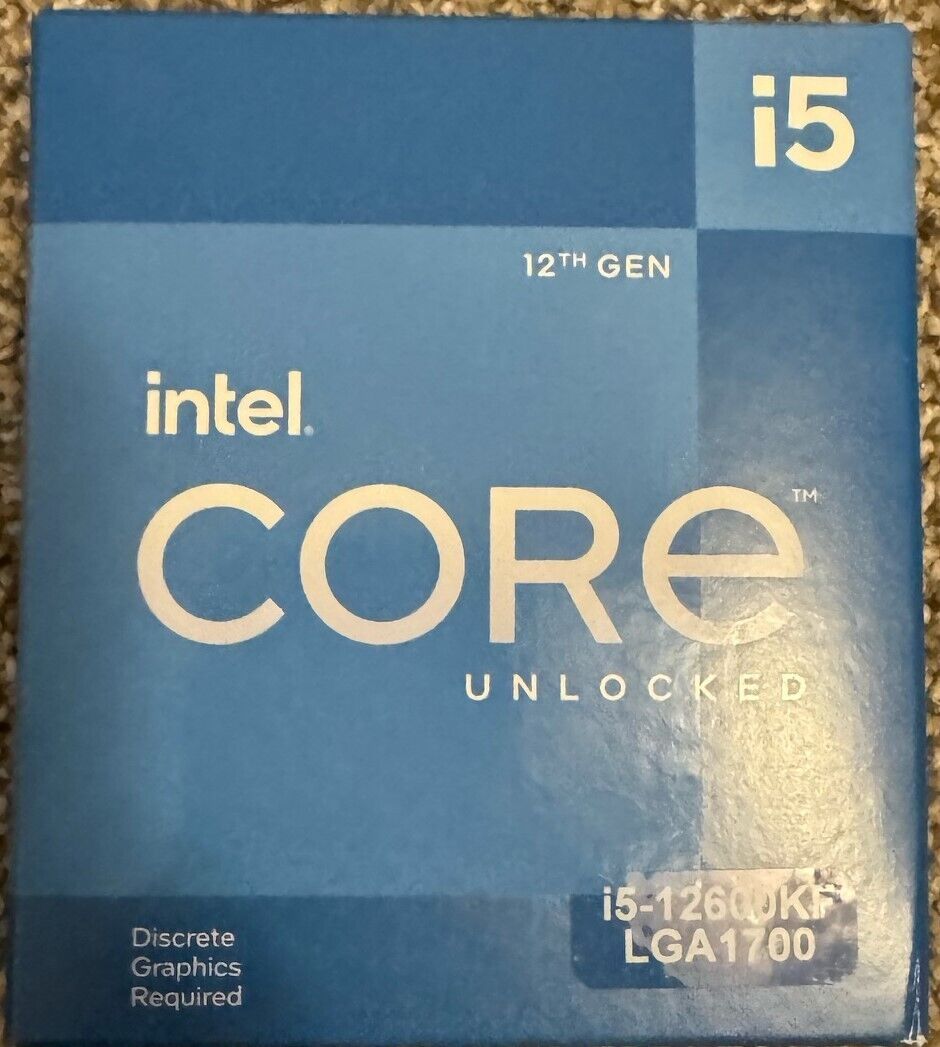 Intel Core i5-12600KF - Alder Lake 10-Core (6P+4E) 3.7 GHz LGA CPU