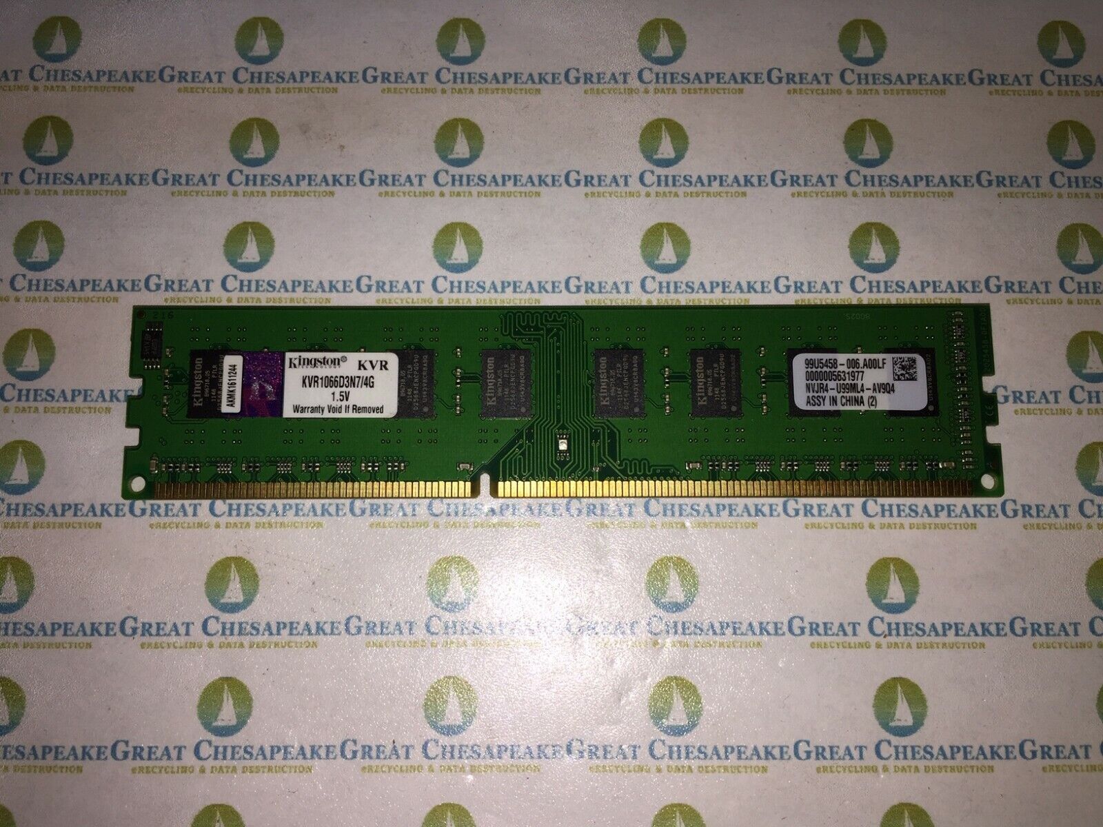 Kingston KVR1066D3N7/4G 4GB PC3-8500 DIMM 1066 MHz DDR3 Desktop Memory TESTED