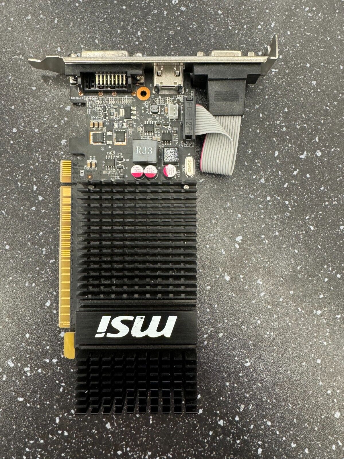 MSI GeForce GT 720 Full Height 1GB DDR3 Graphics Card - HDMI, DVI, VGA