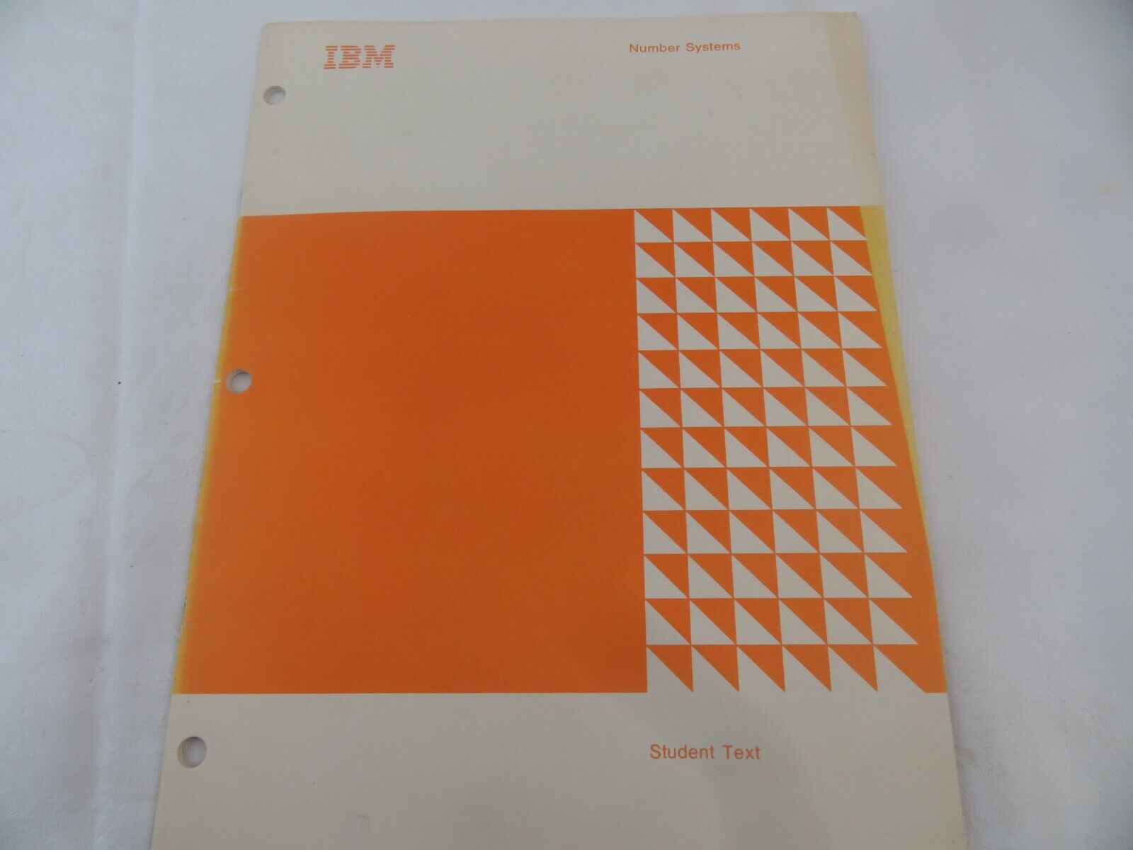 Vintage IBM Number Systems Student Text Manual 1970