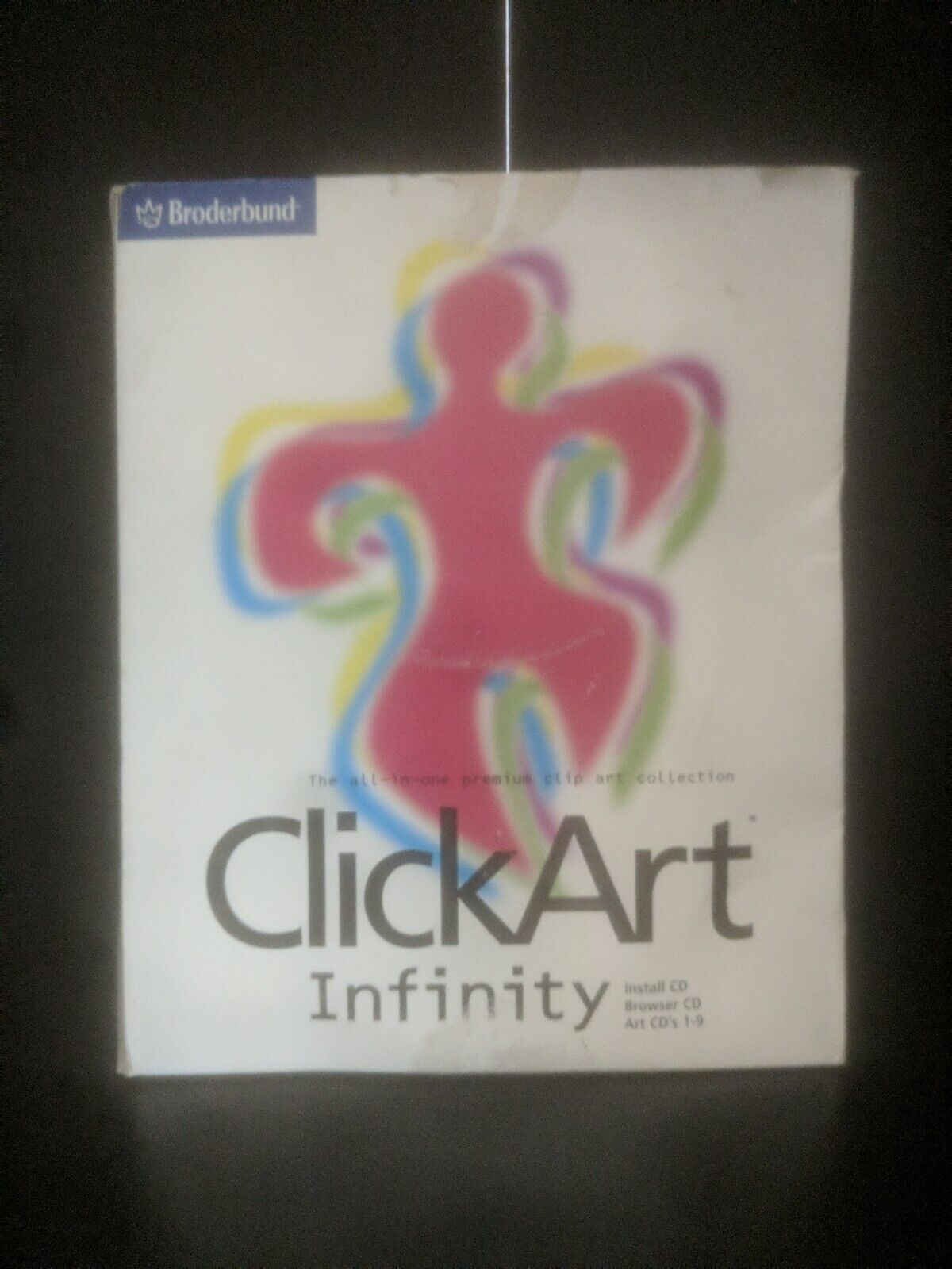 Clickart Click Art Infinity 9 CD All In One Premium Collection Broderbund ~ #00g