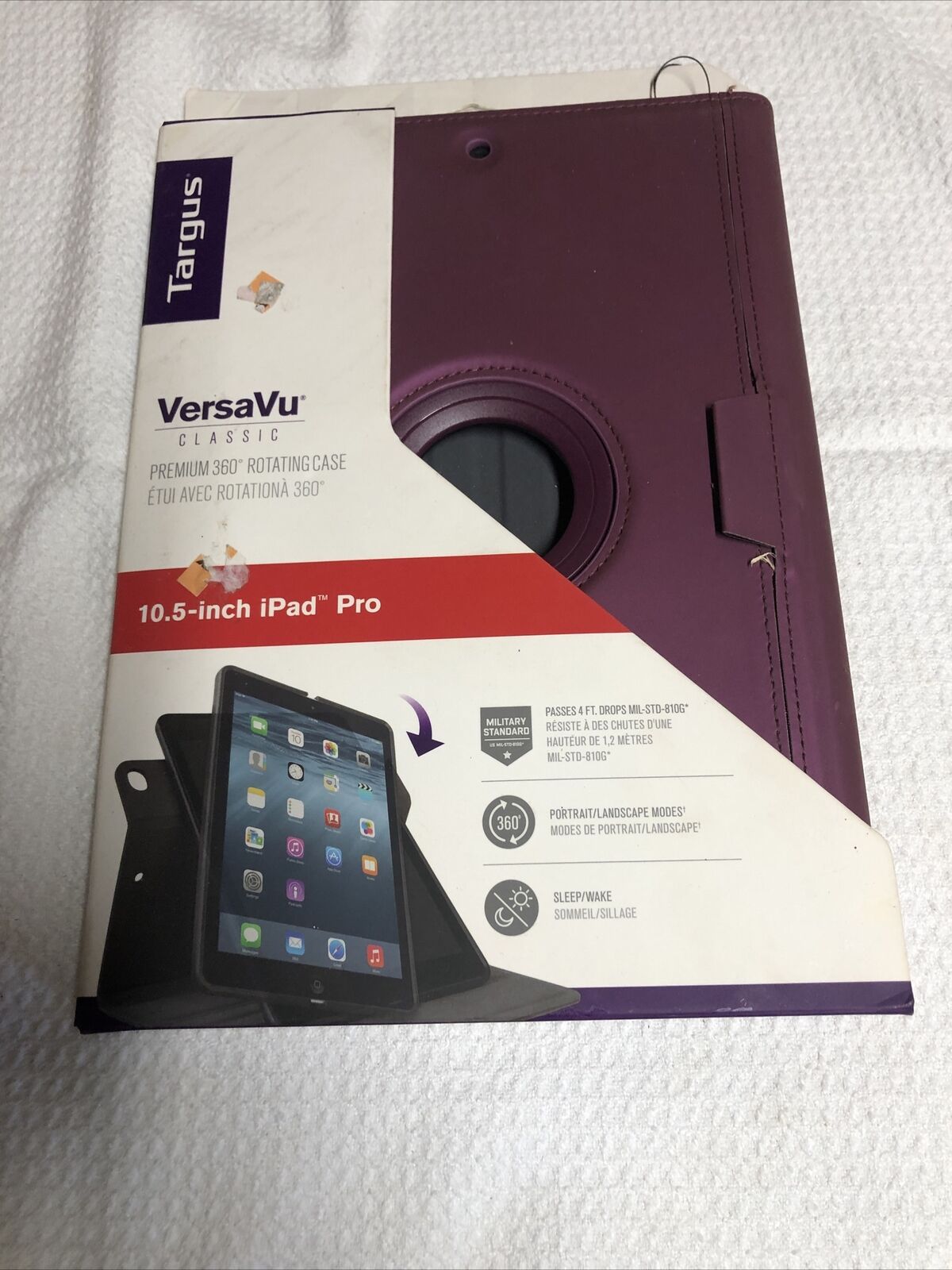 Targus Versavu Classic iPad Pro Air Case 10.5” Purple