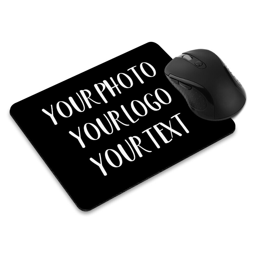 Personalized Printed Rectangle Mousepad Customized Photo Add Your Own Image