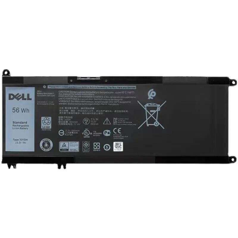 NEW Genuine 33YDH Battery for Dell Inspiron 17 7000 7778 7779 7786 7773 15 7577
