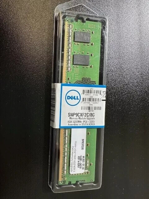NEW Dell SNP9CXF2C/8G 8GB DDR4 SDRAM Memory Module - For Desktop PC Workstation
