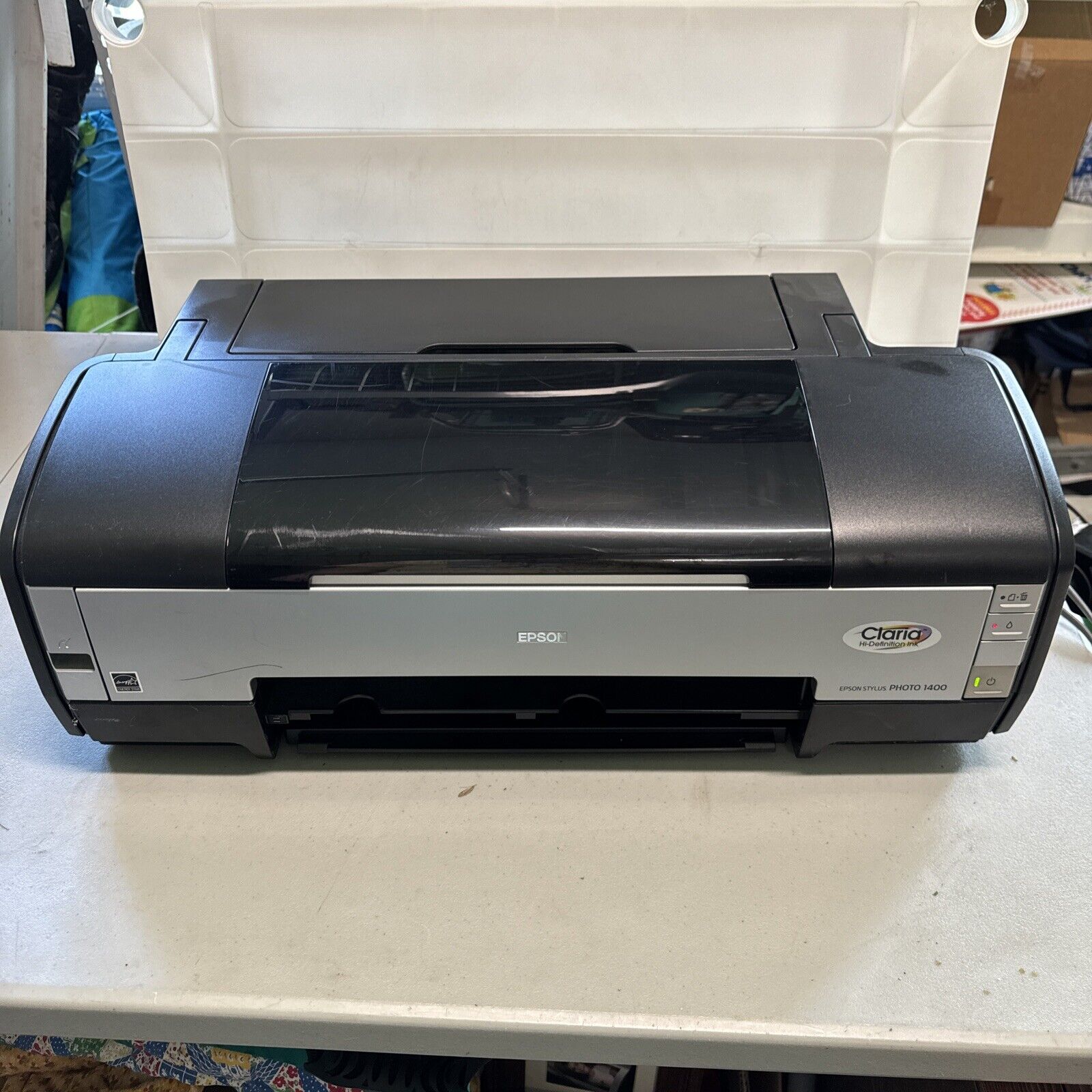 Epson Stylus Photo 1400 Wide-Format Color Inkjet Printer  Works No Ink