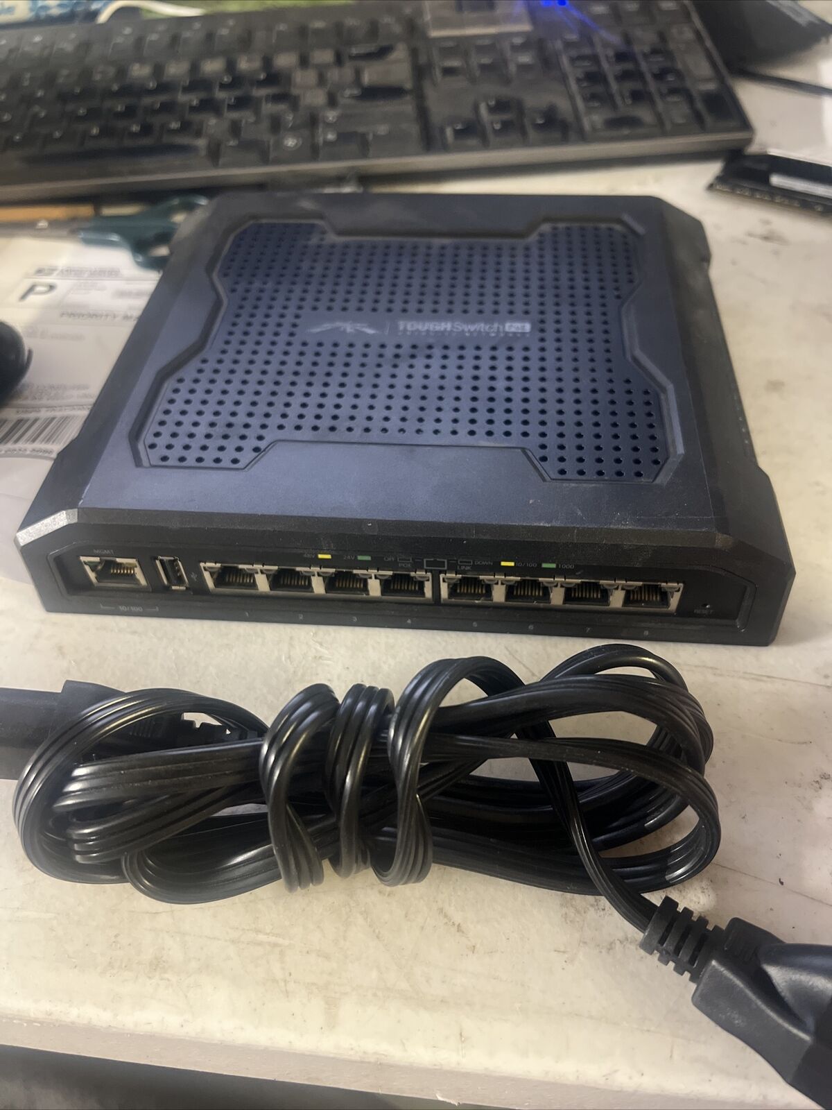 Ubiquiti ToughSwitch PoE Pro 8-Port Gigabit Ethernet Network TS-8-PRO tested