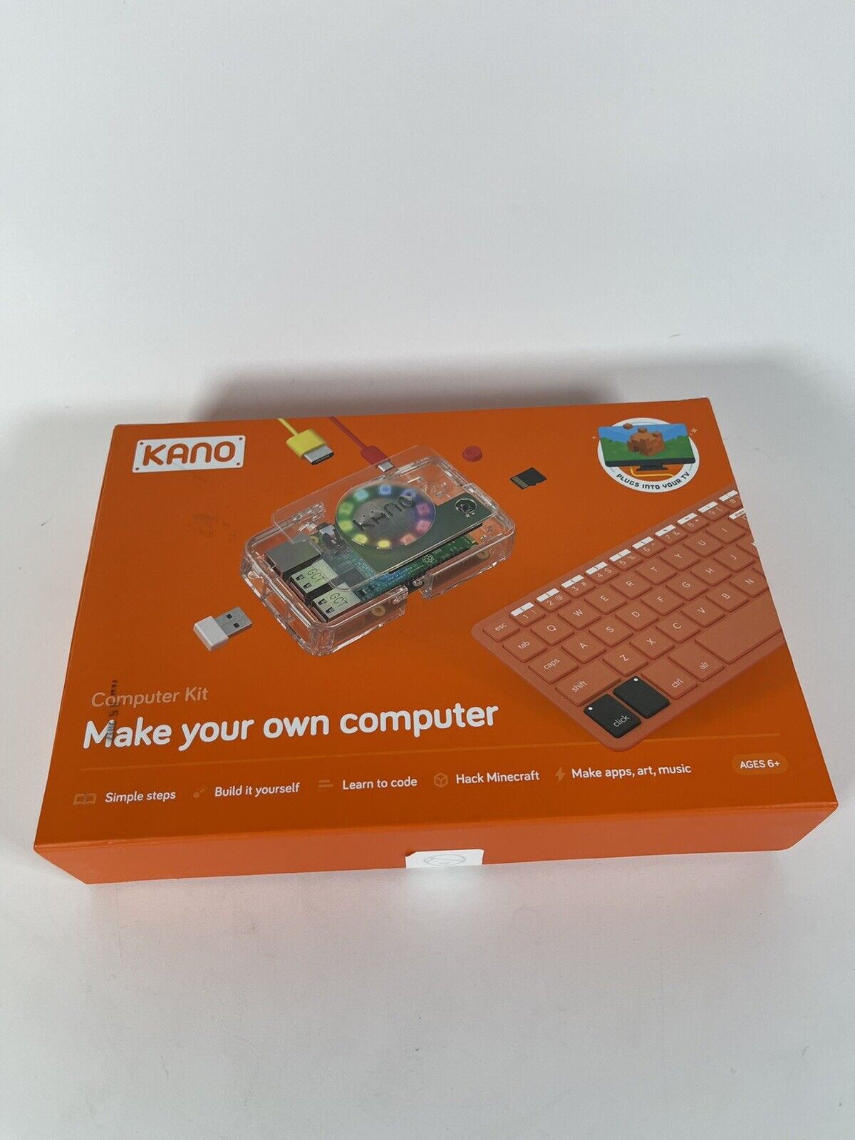 Kano Make Your Own Computer Kit 1000K-02 Element 14 Raspberry Pi 3 Model B