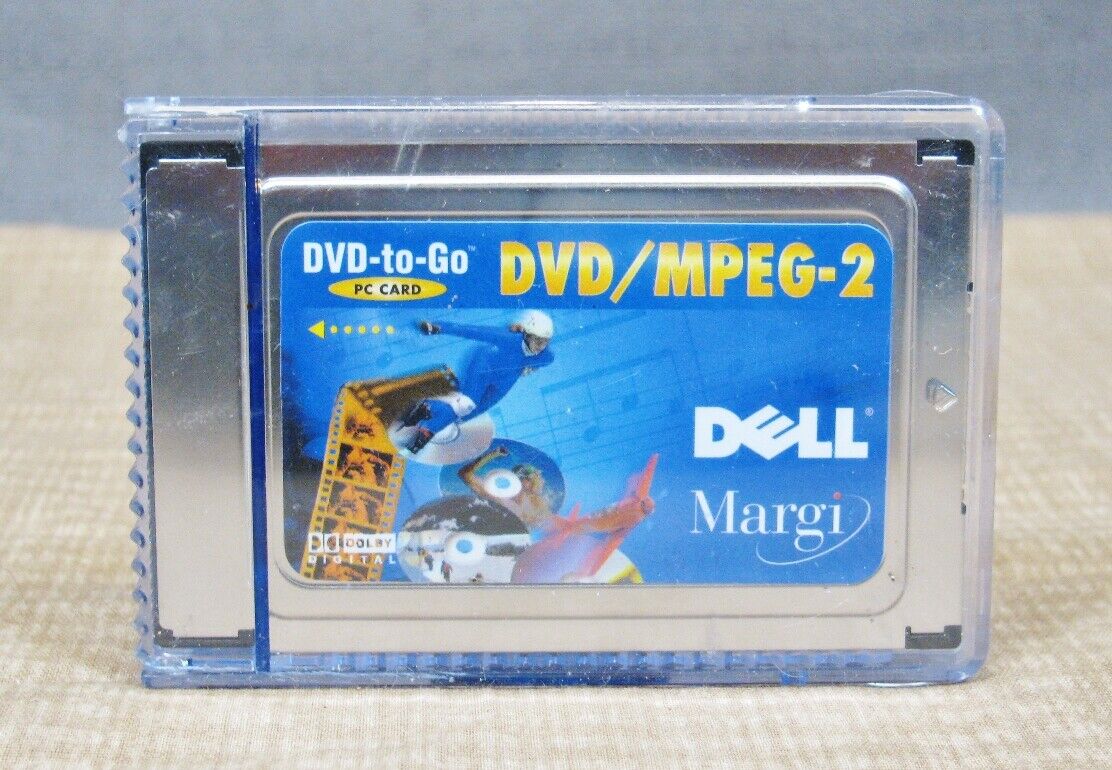 MARGI SYSTEMS DVD-to-Go Zv-Notebook PCMCIA2 Decoder Card Mpeg2/Mpeg1 Card Only