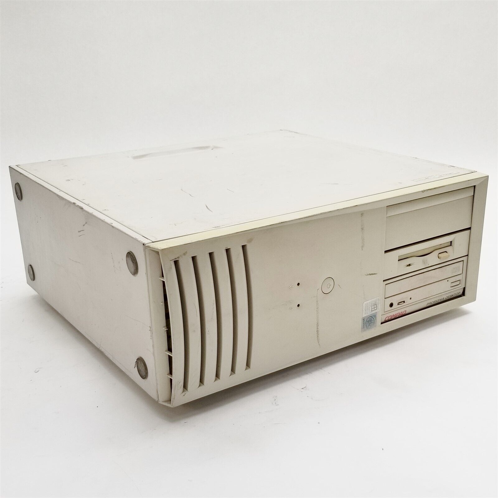 Compaq Prosignia Desktop Pentium II 400MHz 608MB RAM No HDD Vintage Computer PC