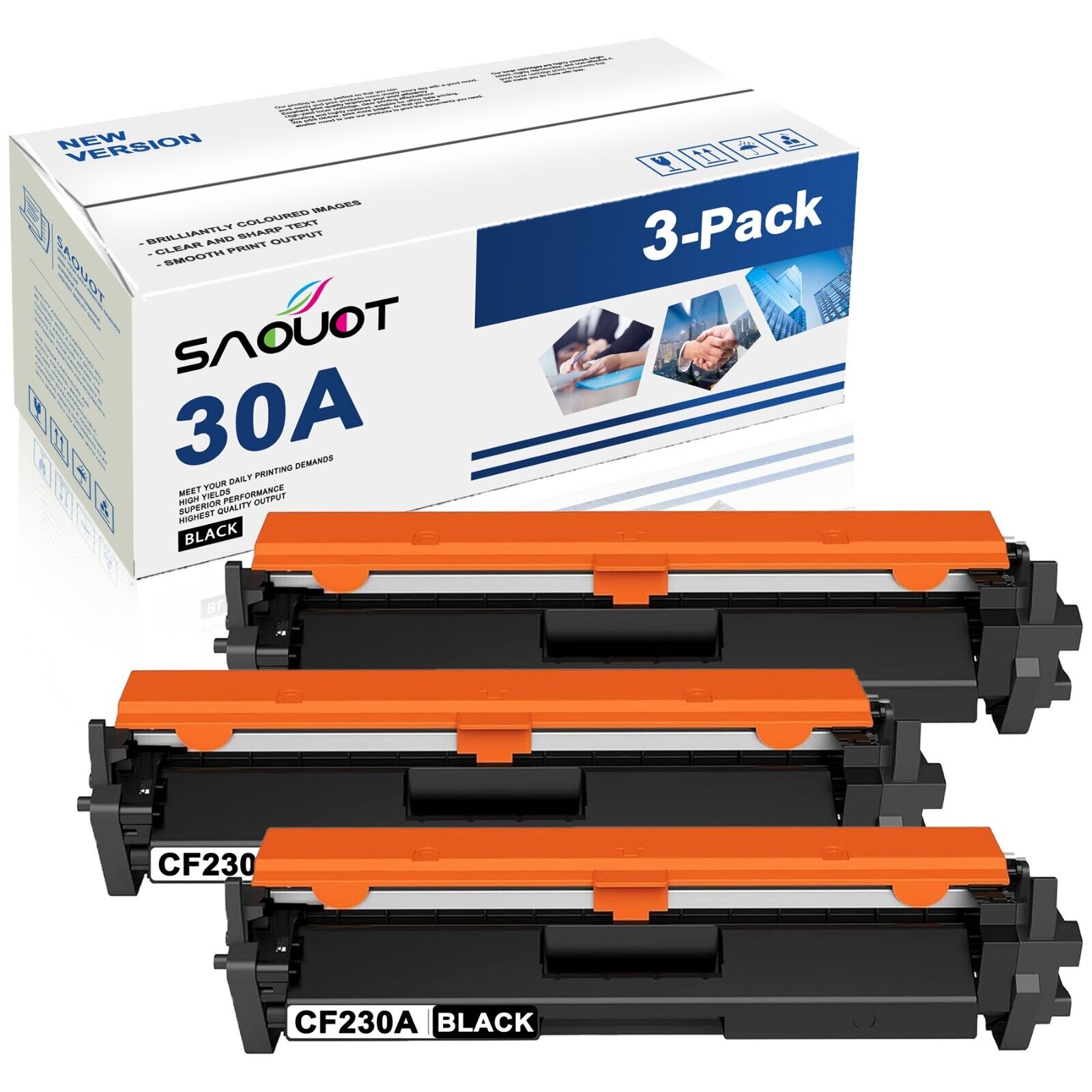 30A Brand New Toner CF230A Cartridge Replacement for HP Black Pro M203dw M203dn