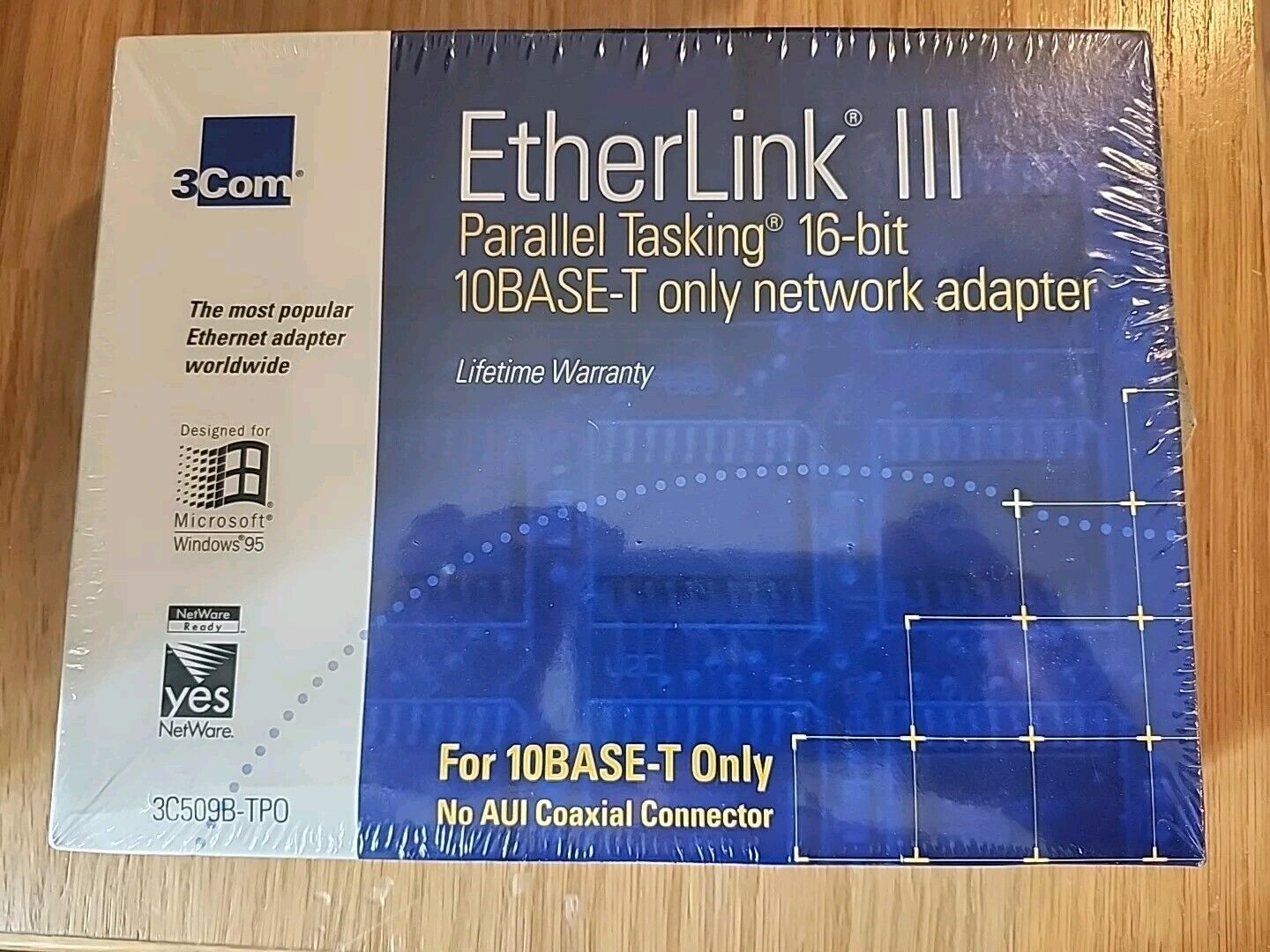EtherLink III Parallel Tasking 16-Bit ISA 10BASE-T Network Adapter 3C509B TPO