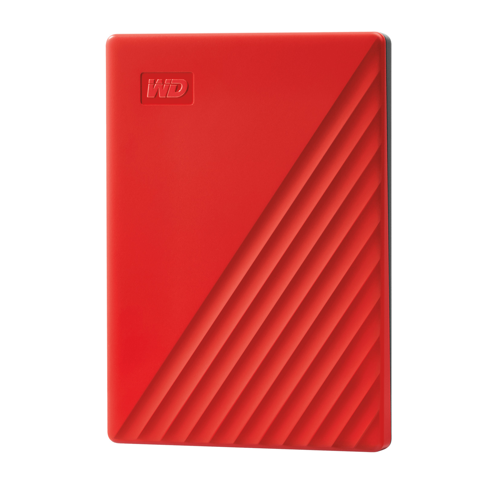 WD 2TB My Passport, Portable External Hard Drive, Red - WDBYVG0020BRD-WESN
