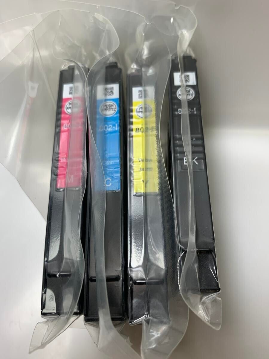 NEW Genuine EPSON 802-I Initial Ink Cartridges Set WF 4720 4730 4734 4740