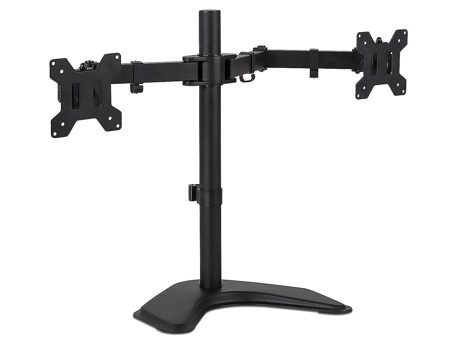 Mount-It Dual Monitor Stand for Desk - Double Monitor Mount for 2 Screens up...