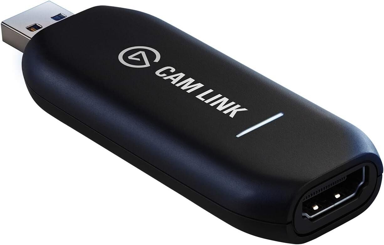 Elgato Cam Link 4K, External Camera Capture Card