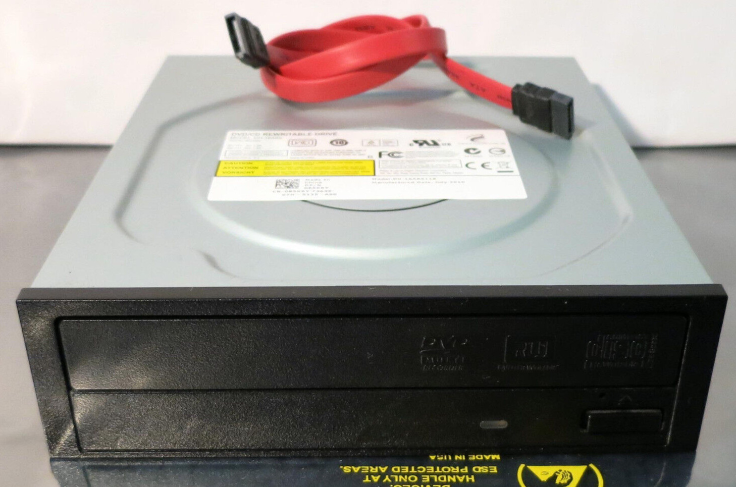 Philips Lite-ON DH-16ABS DVD/CD Rewritable Drive (Black) SATA DP/N: 085KRY
