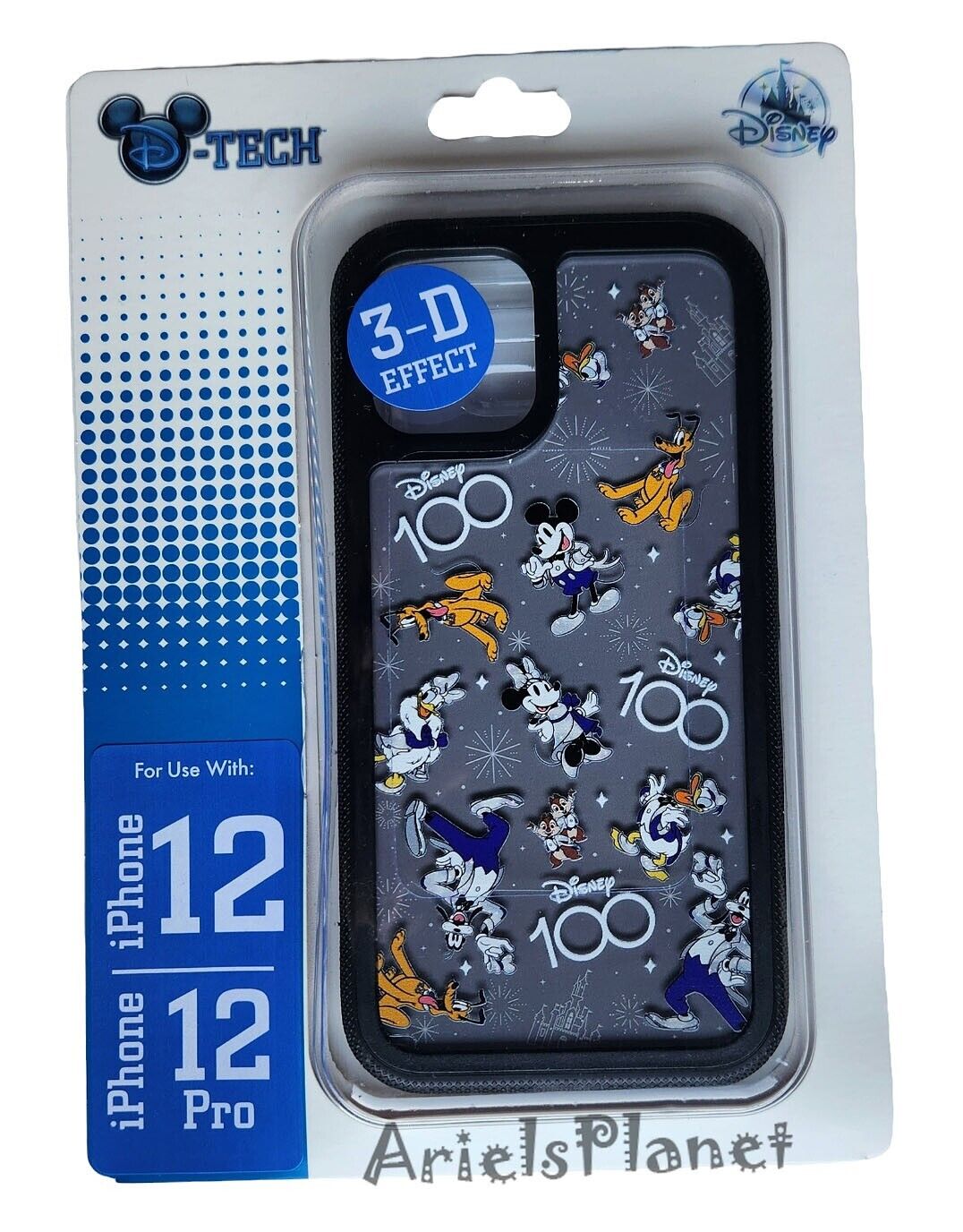 DISNEY PARKS MICKEY & Friends 100th Anniversary iPhone 12 & 12 Pro Cover