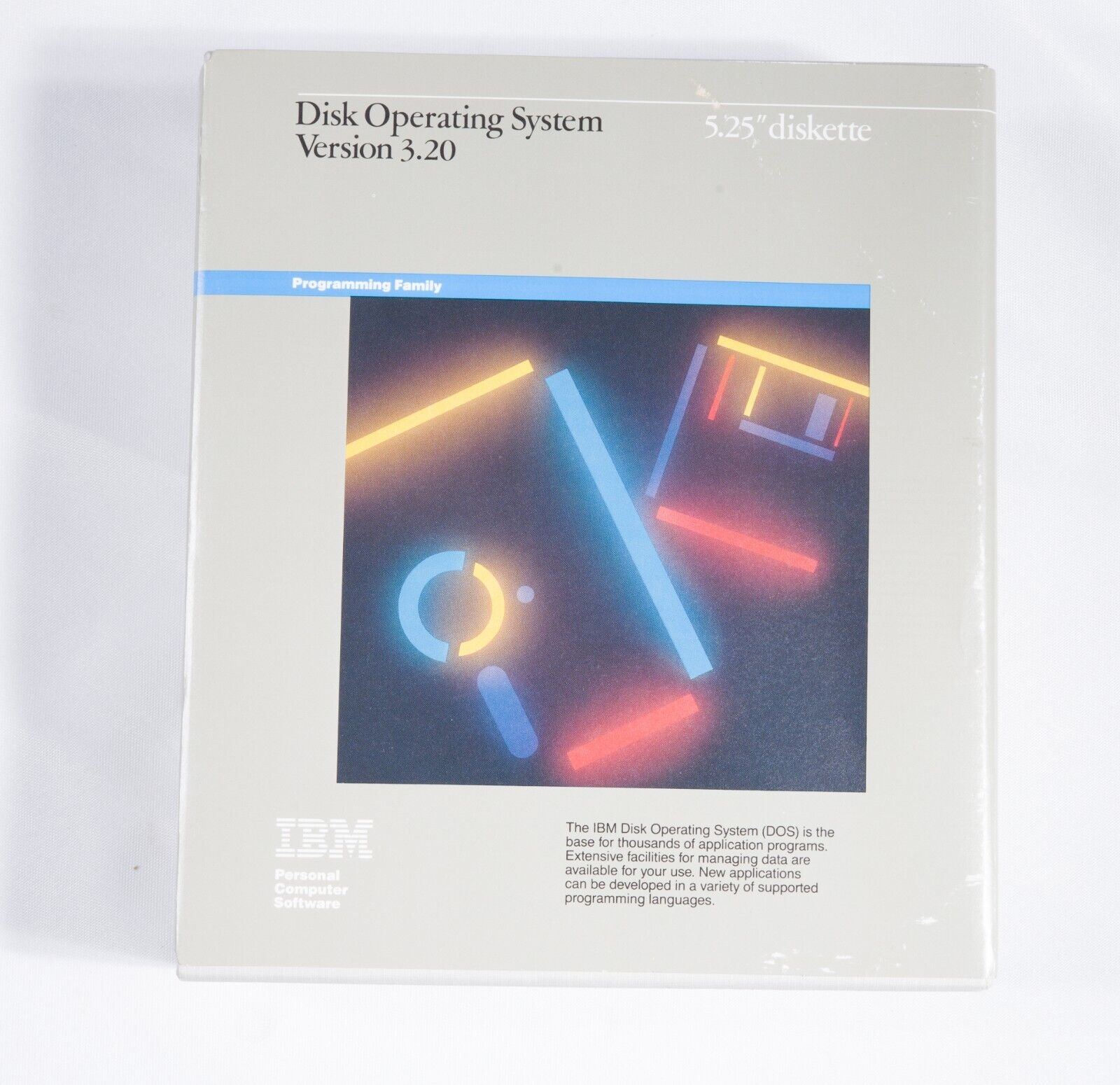 Vintage IBM DOS DIsk Operating System Version 3.20 5.25\