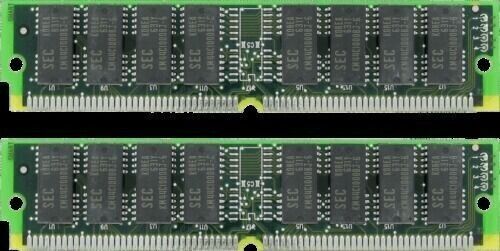 2x 32MB 8Mx32 EDO 72-pin Non-Parity 60ns SIMM Memory 5V 64MB RAM Apple 8x32