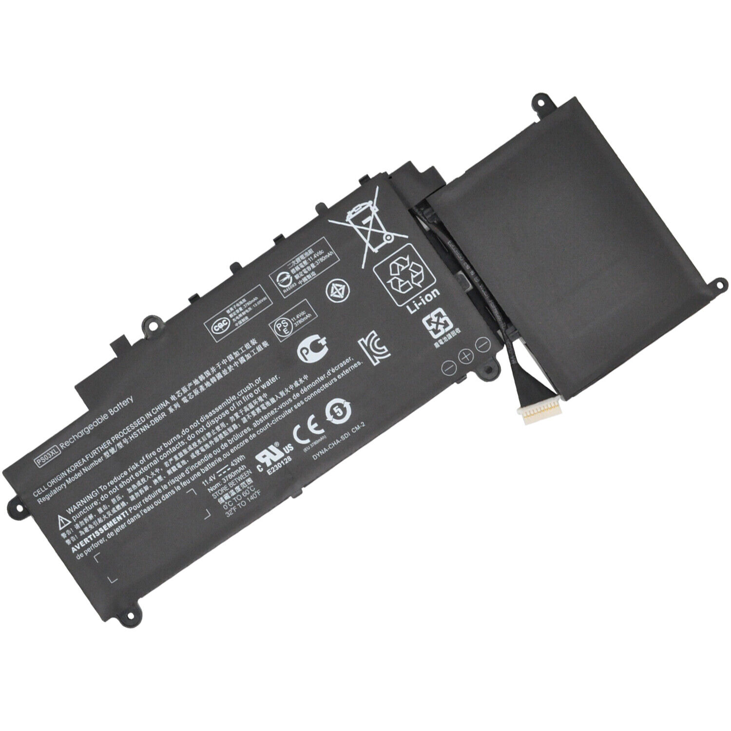 Genuine PS03XL Battery for HP Stream 11 X360 11-R007TU 11-P010CA 11-P010NR 11.4V