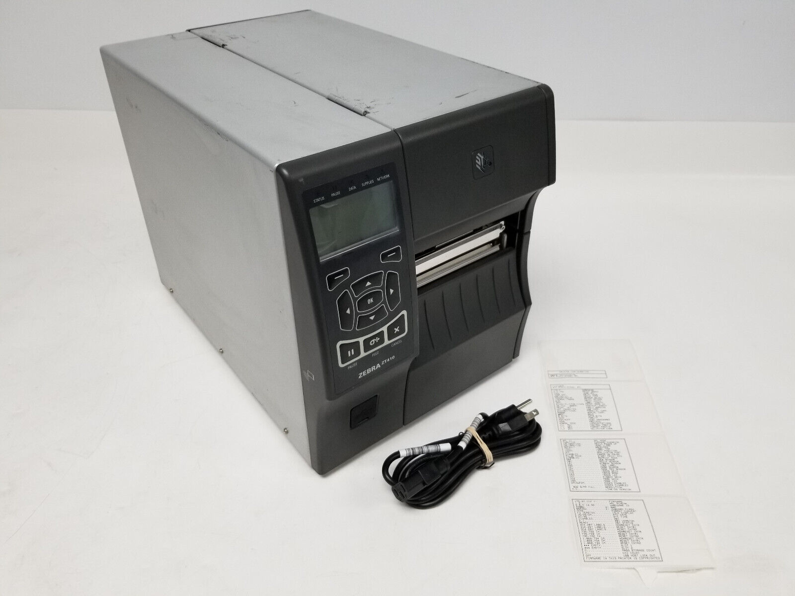 Zebra ZT410 Thermal Label Printer Bluetooth, RFID, USB, Ethernet