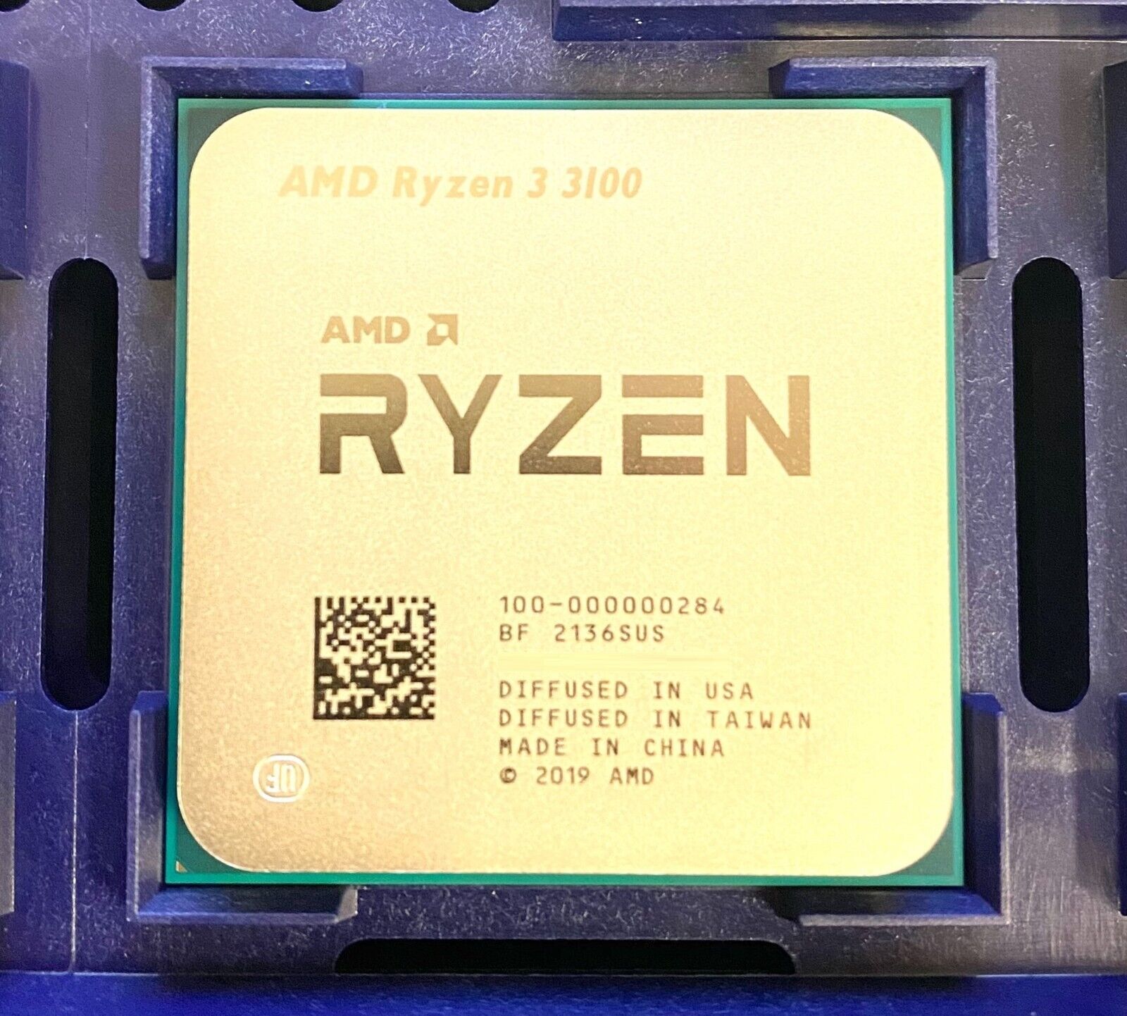 AMD Ryzen 3 3100 AM4 CPU Processors R3 3100 3.6 GHz Quad Core 65W OEM Ver.
