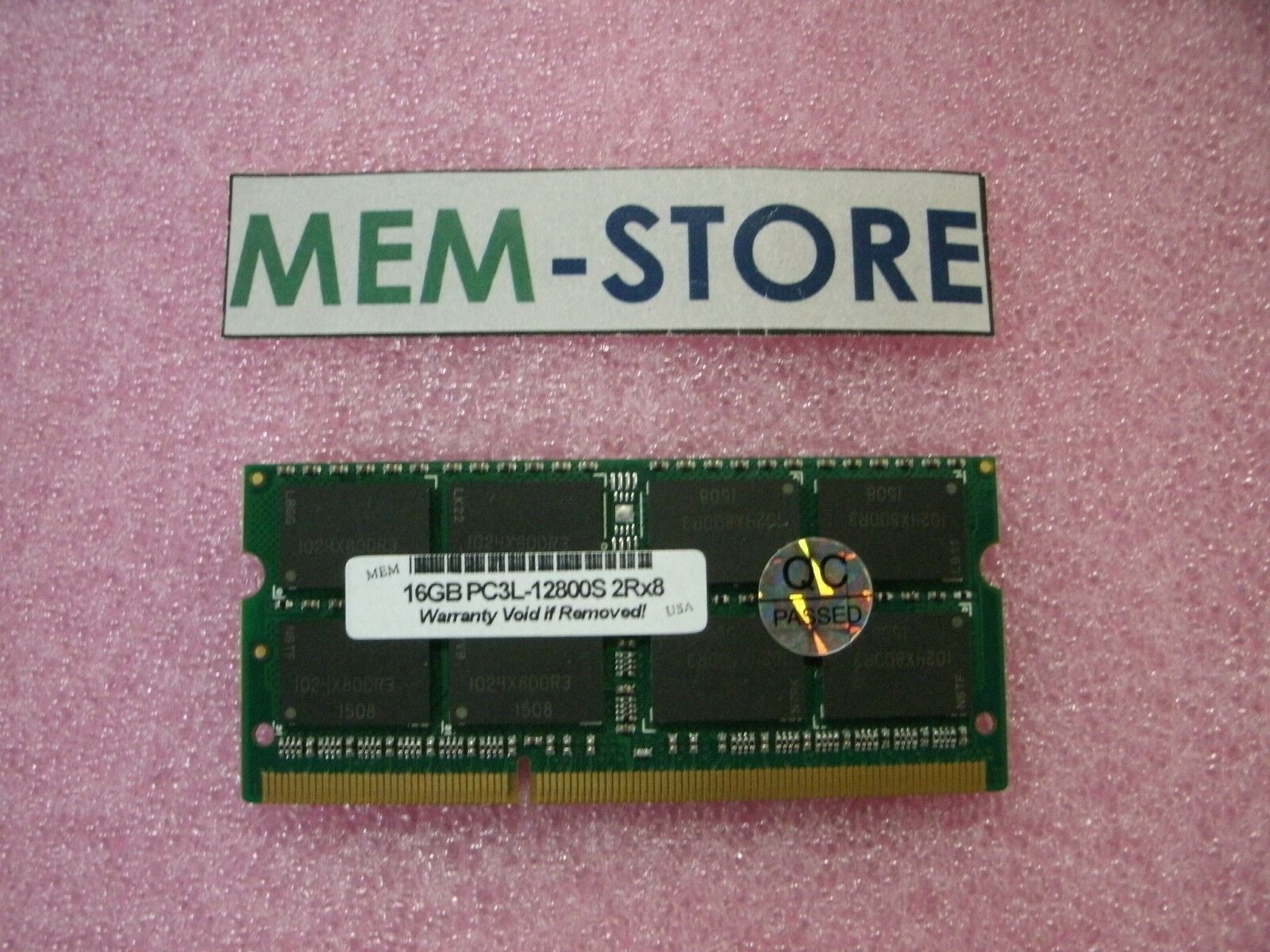 16GB (1x16GB) DDR3L- 1600MHz 1.35v SODIMM Memory Toshiba Satellite S55-C5214S