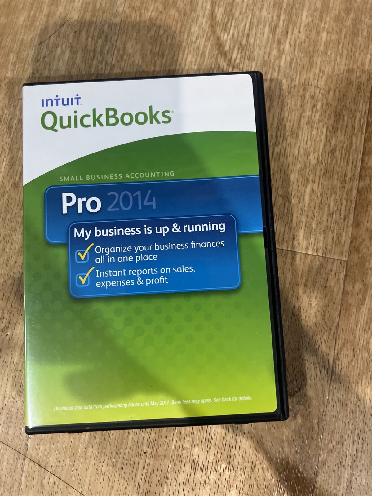NO Subscription Intuit QuickBooks Pro 2014 for Windows Small Business