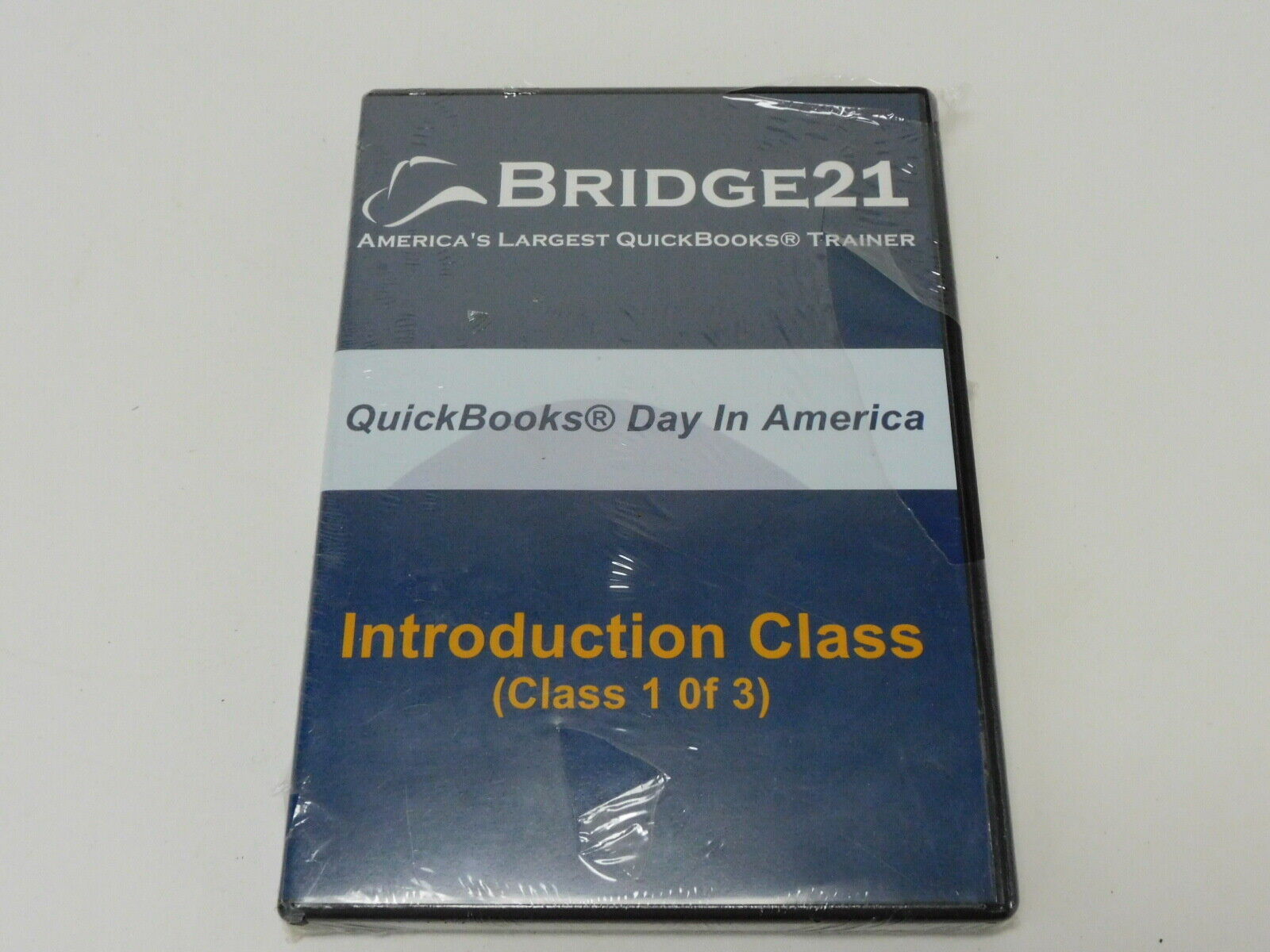 Vintage QuickBooks Video Trainer: Introduction Class 1 Of 3 By Bridge21 Sealed