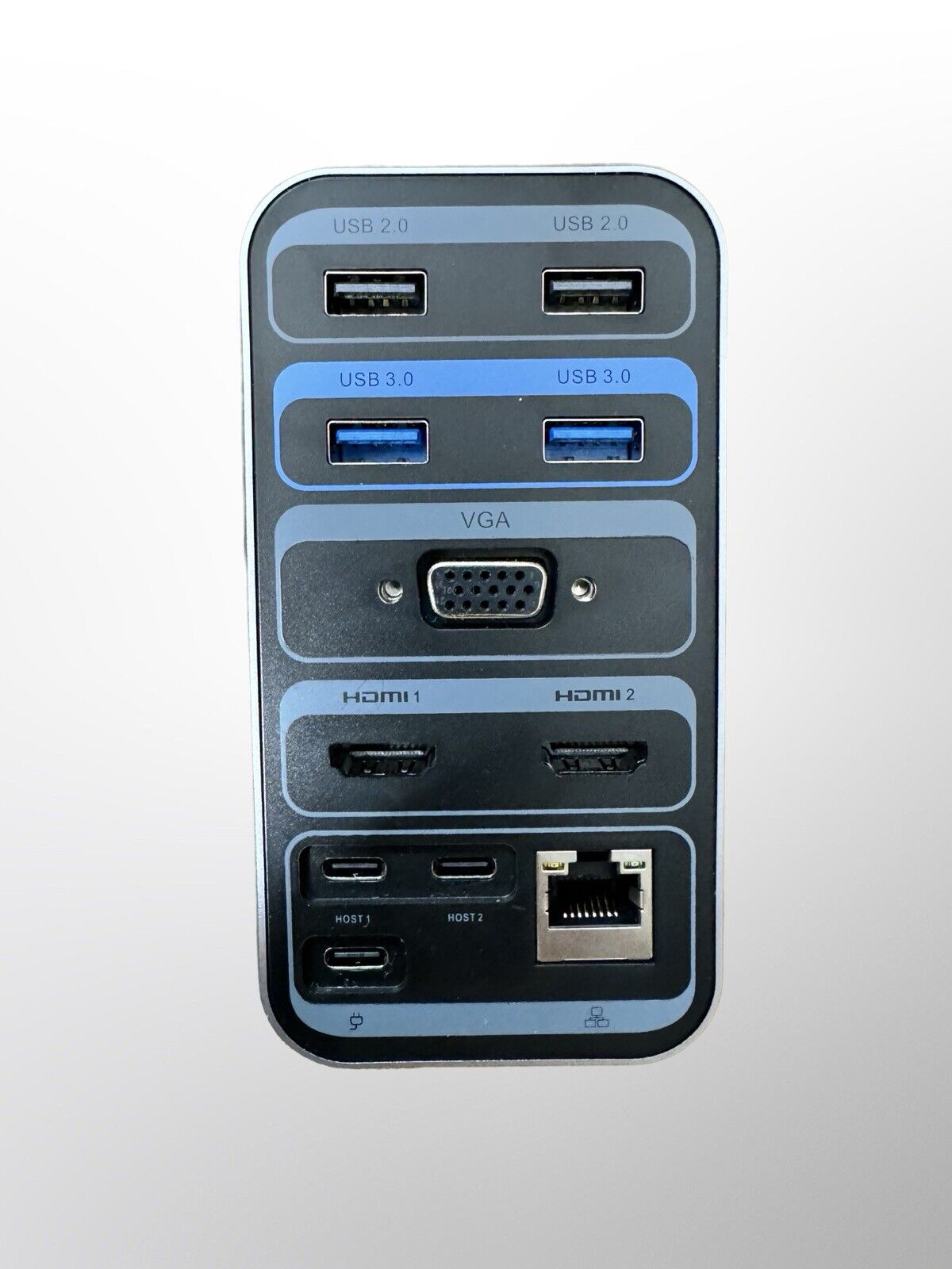 Tobenone UDS009 Docking Station Dual Monitor 13-In-2 Triple Display USB-C Hub