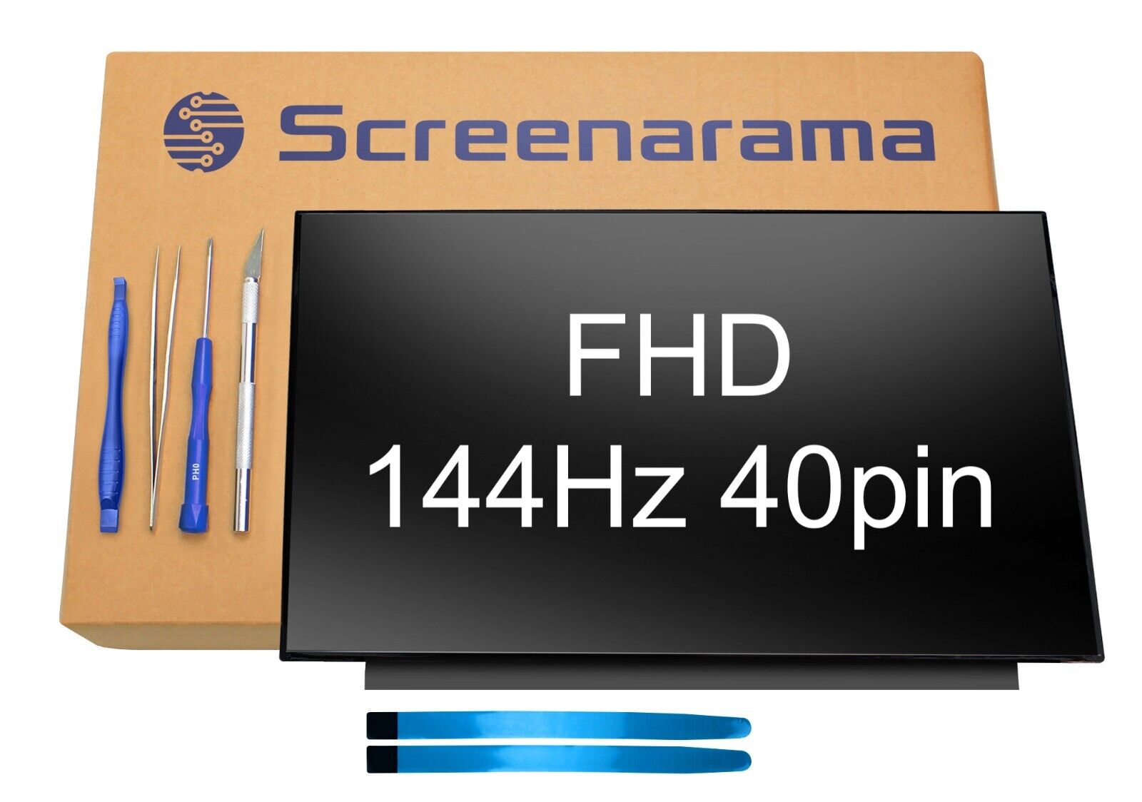 CMO N173HCE-G33 REV.C1 C2 C3 C5 B1 17.3 144Hz FHD 40pin LCD Screen SCREENARAMA