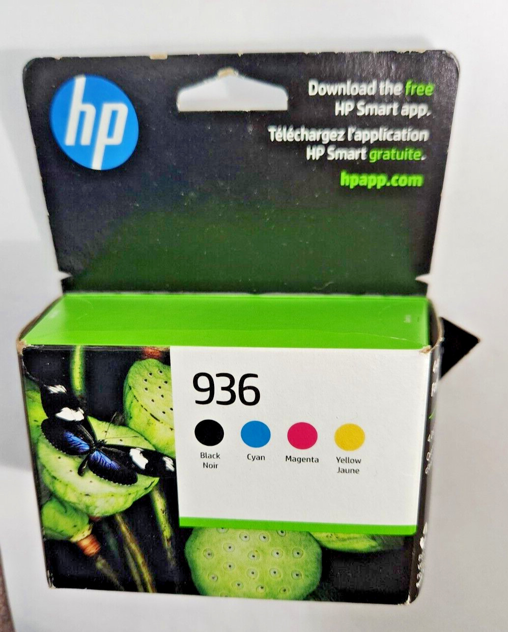Genuine HP 936 CMYK Original Ink Cartridge 4-Pack Expiry 04/2025