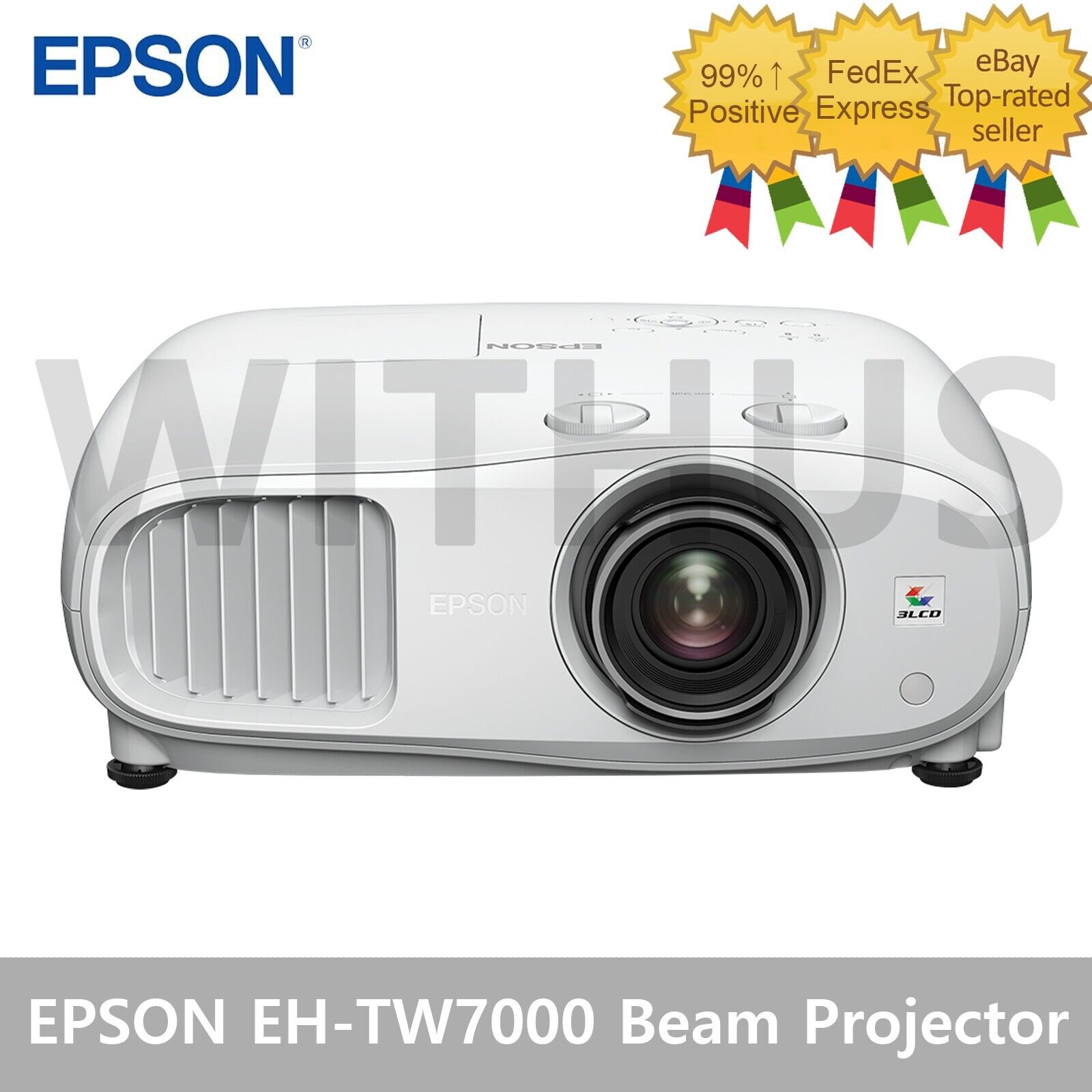 EPSON EH-TW7000 4K PRO-UHD Beam Projector Smart Home Theater - Tracking