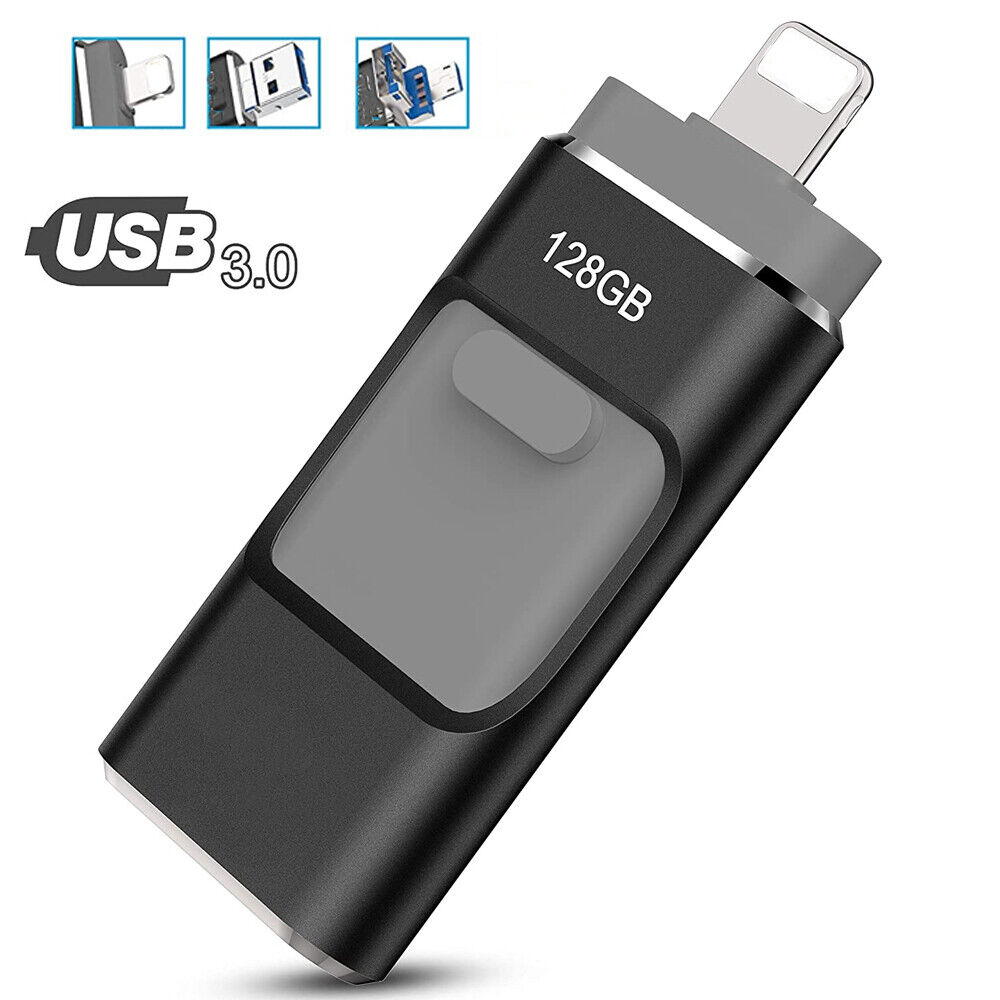 USB3.0 Flash Drives Memory Stick External Storage For iPhone PC 2TB 1TB 512/128G