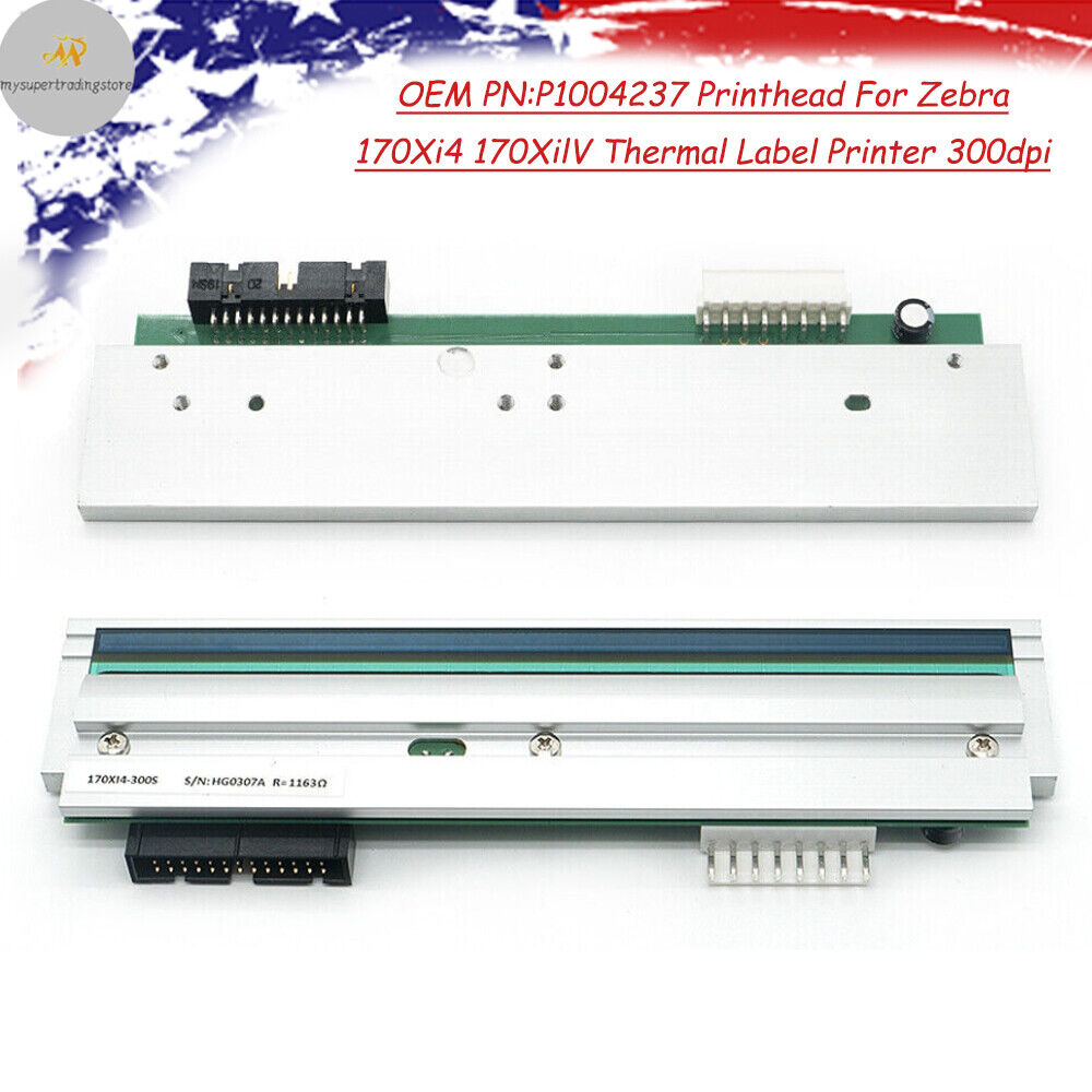 OEM PN:P1004237 Printhead For Zebra 170Xi4 170XilV Thermal Label Printer 300dpi
