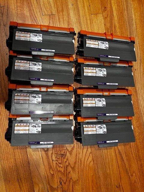8PK TN750 Toner Cartridge For Brother DCP-8110DN DCP-8150DN DCP-8155DN Printer