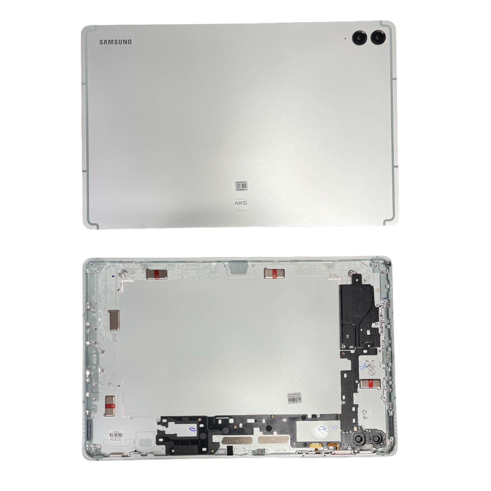 Original OEM Samsung Galaxy Tab S9 FE+ Plus SM-X610 Metal Rear Assembly (Mint)