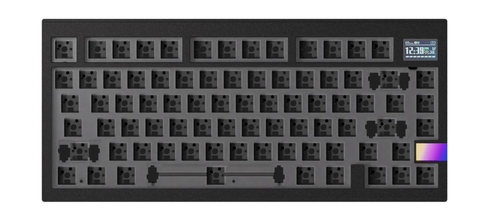 Hyekit Finalkey V81 Plus Wireless Gaming Mechanical Keyboard Kit: Custom LCD ...