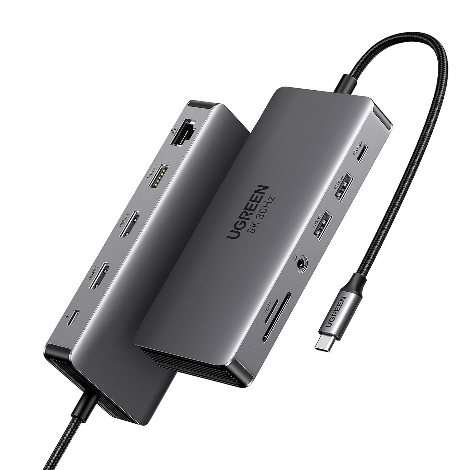 UGREEN Revodok Pro 11 in 1 USB C Hub Dual Monitor Docking Station with Dual HD