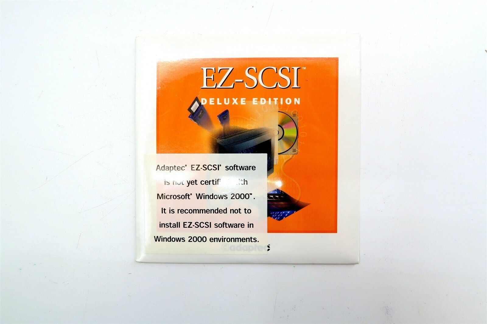 SEALED ADAPTEC EZ-SCSI DELUXE EDITION Ver 5.01 Software for Windows on CD 1999
