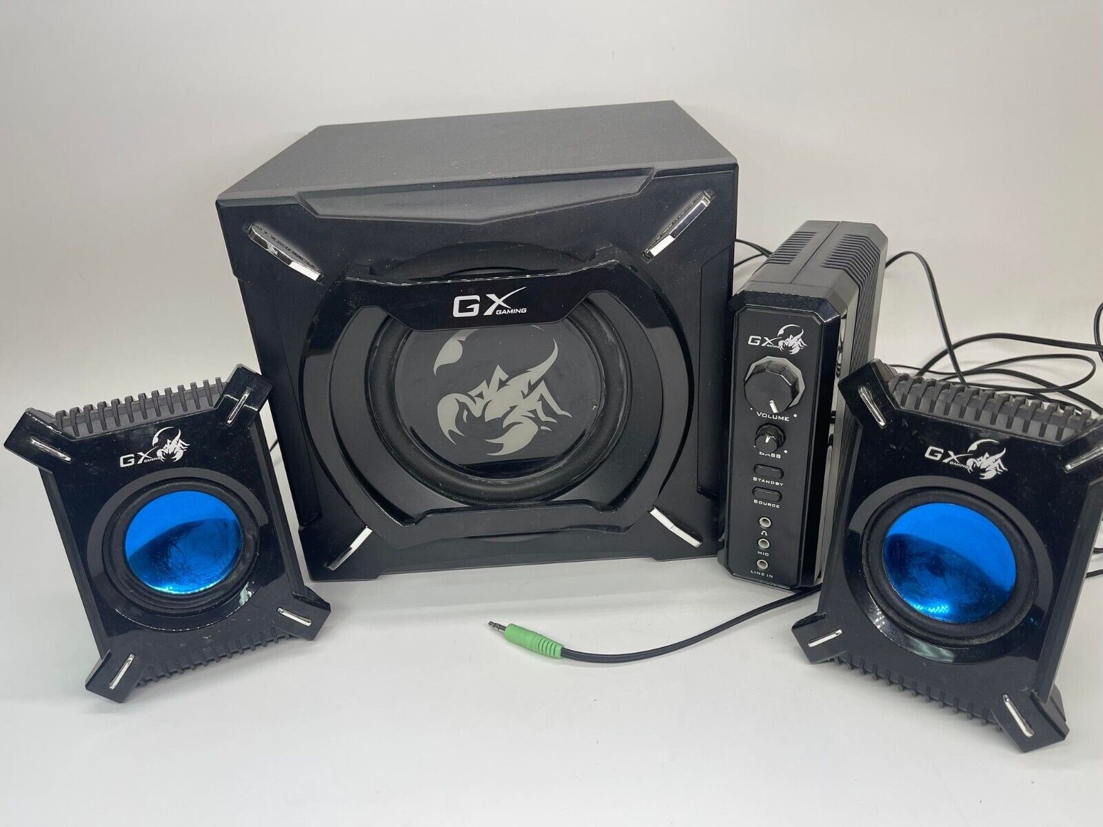 Genius GX Gaming Multimedia Speaker System SW - G2.1 2000